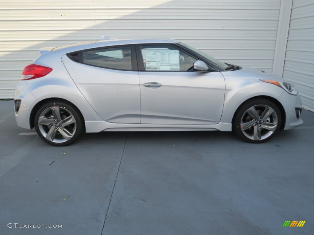 Ironman Silver 2013 Hyundai Veloster Turbo Exterior Photo #74661561