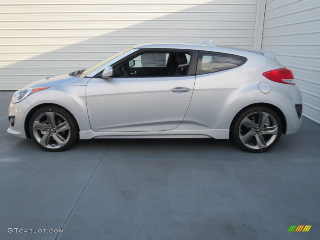 Ironman Silver 2013 Hyundai Veloster Turbo Exterior Photo #74661621