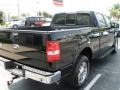 2008 Black Ford F150 Lariat SuperCrew 4x4  photo #6