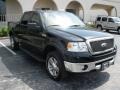 2008 Black Ford F150 Lariat SuperCrew 4x4  photo #8