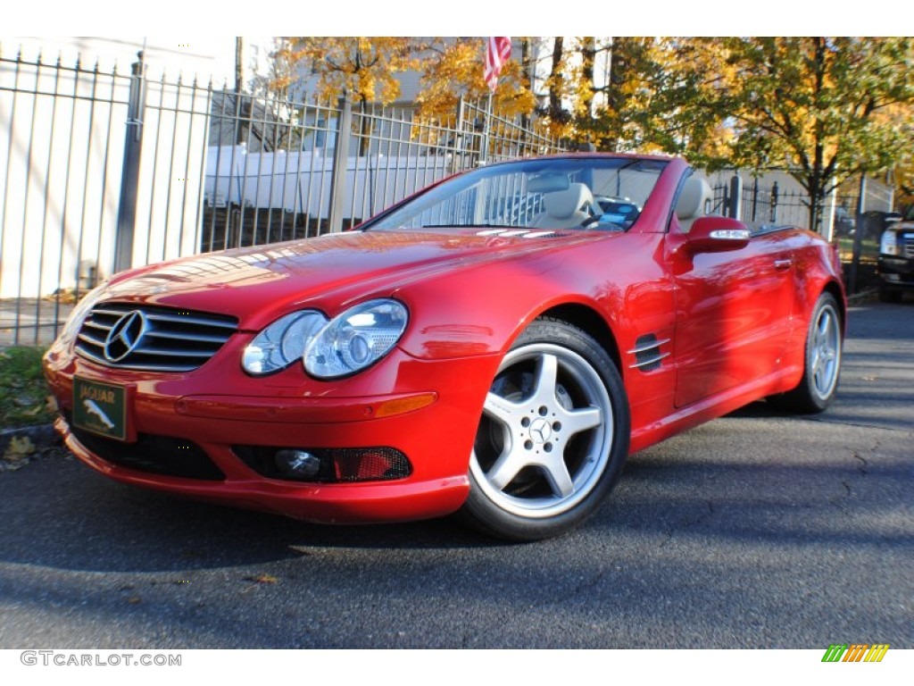 Magma Red Mercedes-Benz SL