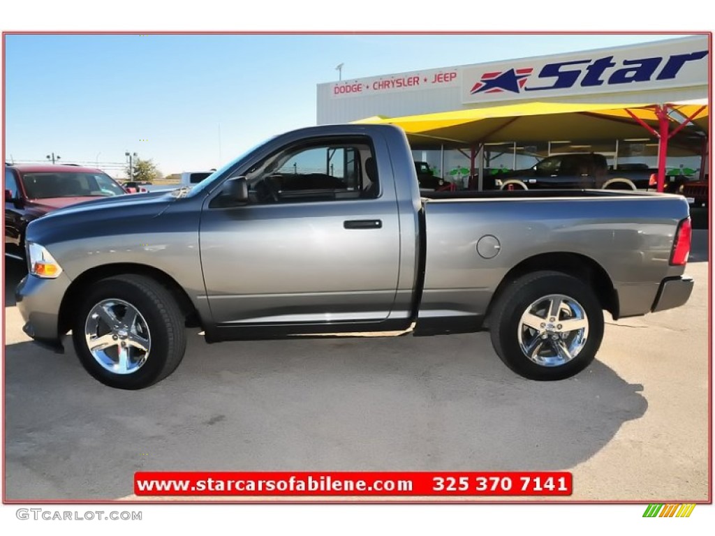 2011 Ram 1500 ST Regular Cab - Mineral Gray Metallic / Dark Slate Gray/Medium Graystone photo #2