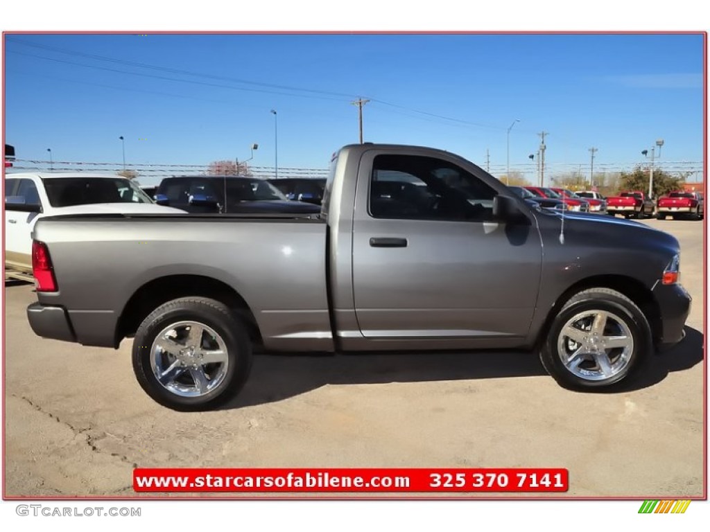 2011 Ram 1500 ST Regular Cab - Mineral Gray Metallic / Dark Slate Gray/Medium Graystone photo #7