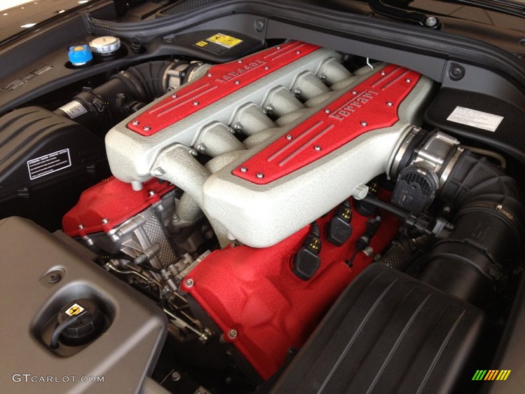2010 Ferrari 599 GTB Fiorano F1A Engine Photos