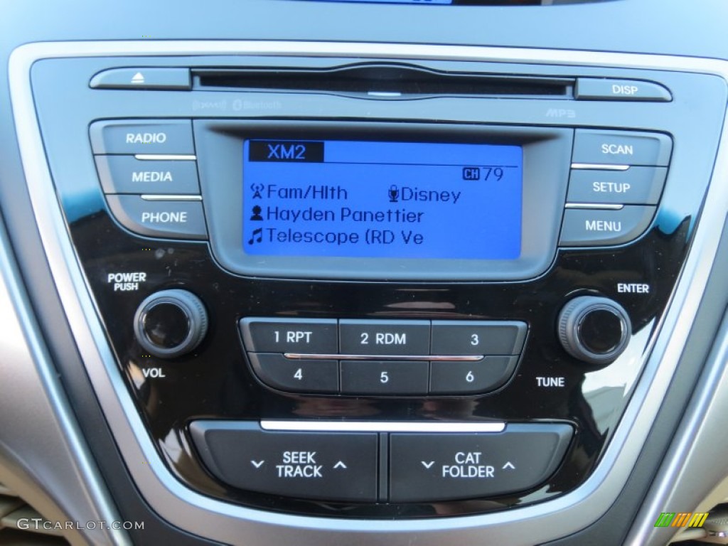 2013 Elantra GLS - Red / Beige photo #24