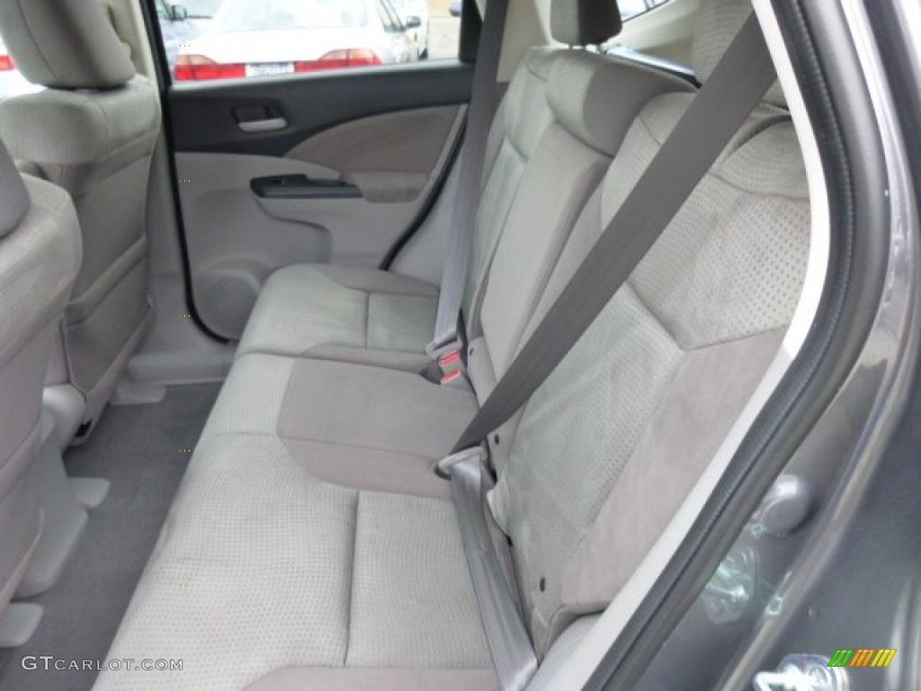 2013 CR-V EX AWD - Polished Metal Metallic / Gray photo #11