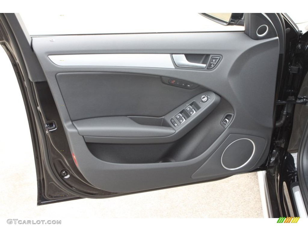 2013 Audi Allroad 2.0T quattro Avant Black Door Panel Photo #74664043
