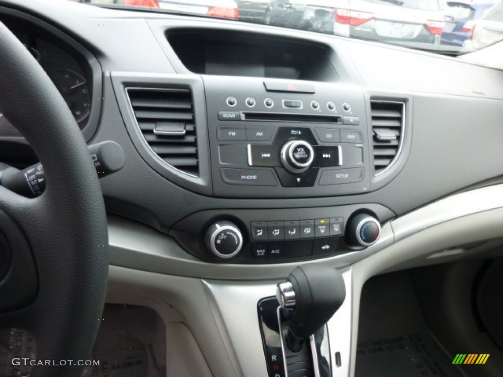 2013 CR-V EX AWD - Polished Metal Metallic / Gray photo #18
