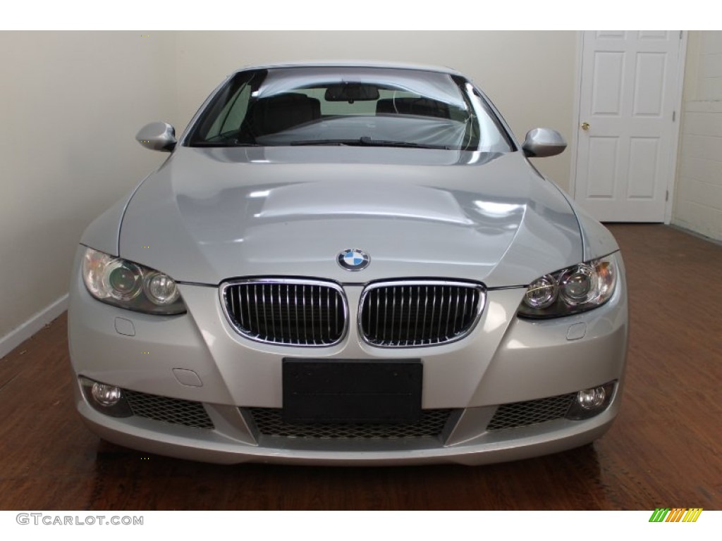2009 3 Series 335i Convertible - Titanium Silver Metallic / Black photo #14
