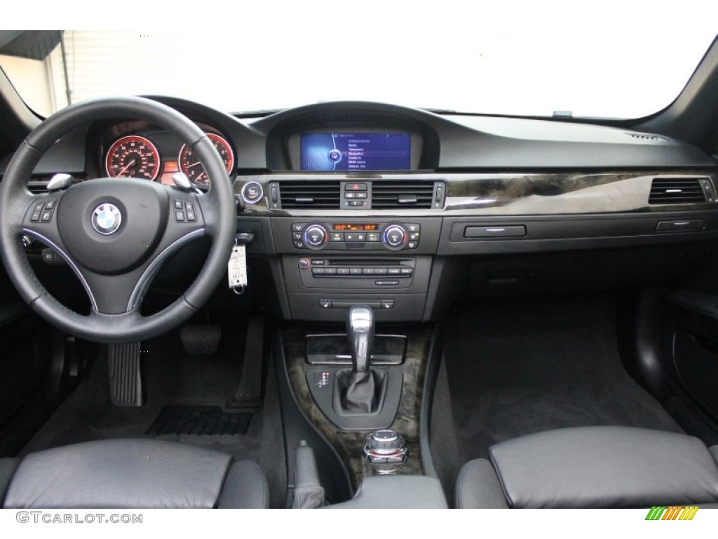 2009 3 Series 335i Convertible - Titanium Silver Metallic / Black photo #19