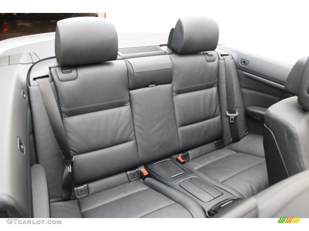2009 3 Series 335i Convertible - Titanium Silver Metallic / Black photo #26