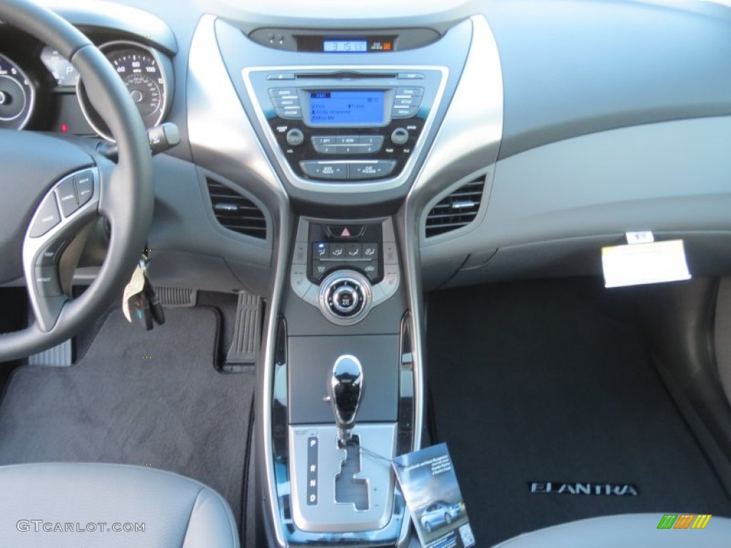 2013 Elantra Limited - Indigo Night / Gray photo #25