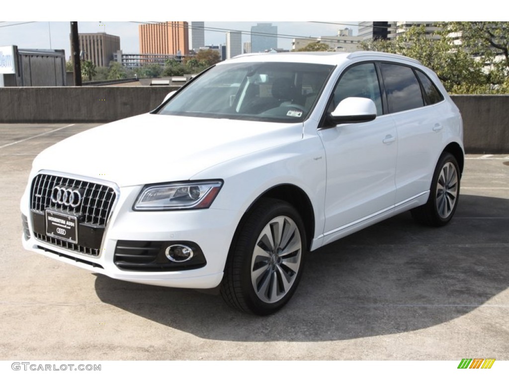 Ibis White 2013 Audi Q5 2.0 TFSI hybrid quattro Exterior Photo #74665236