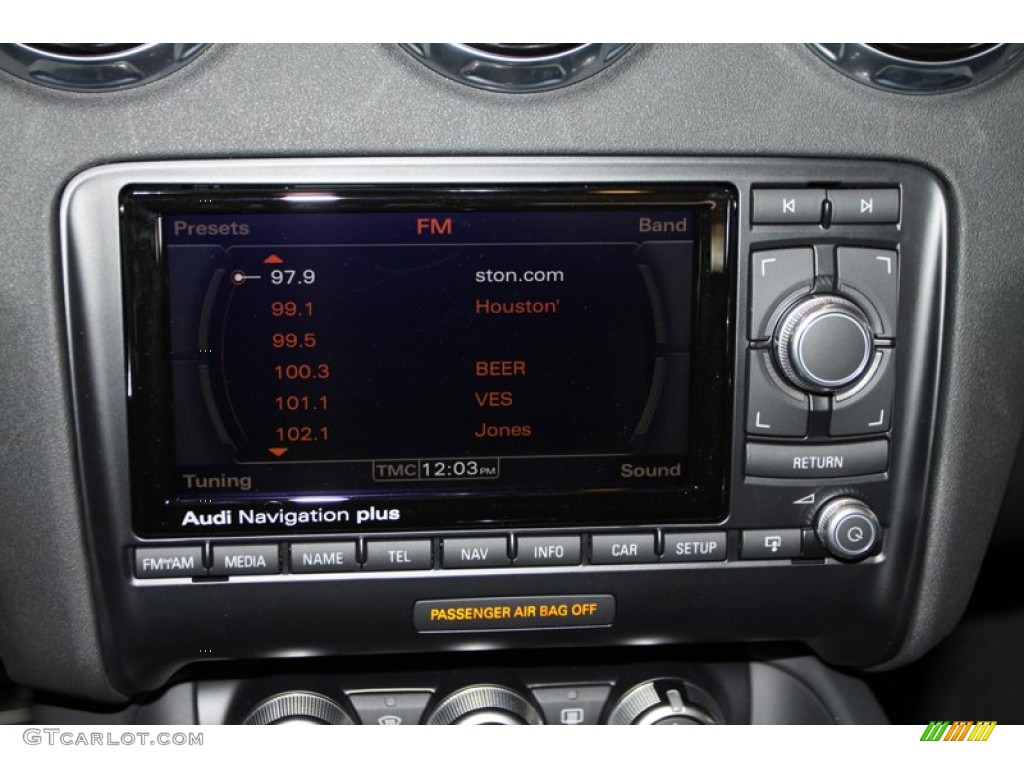 2013 Audi TT 2.0T quattro Roadster Controls Photo #74666120