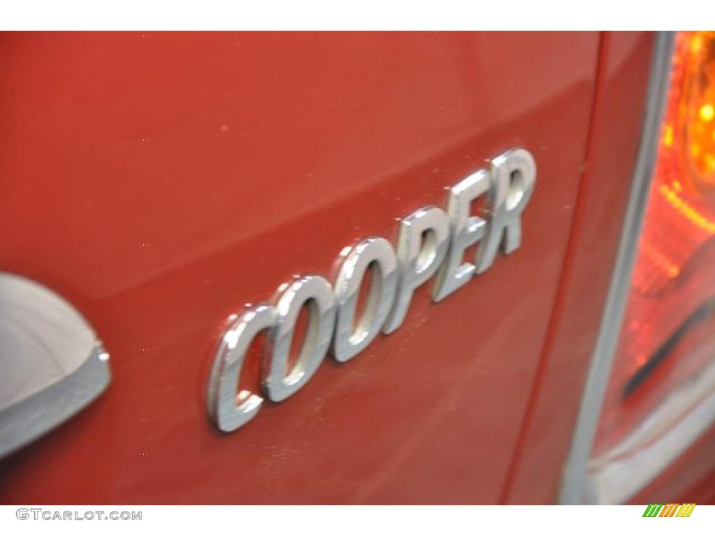 2009 Cooper Hardtop - Nightfire Red Metallic / Black/Grey photo #17