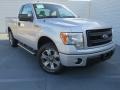 2013 Ingot Silver Metallic Ford F150 STX Regular Cab  photo #1