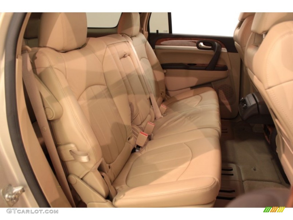 2009 Enclave CXL AWD - Gold Mist Metallic / Cocoa/Cashmere photo #15