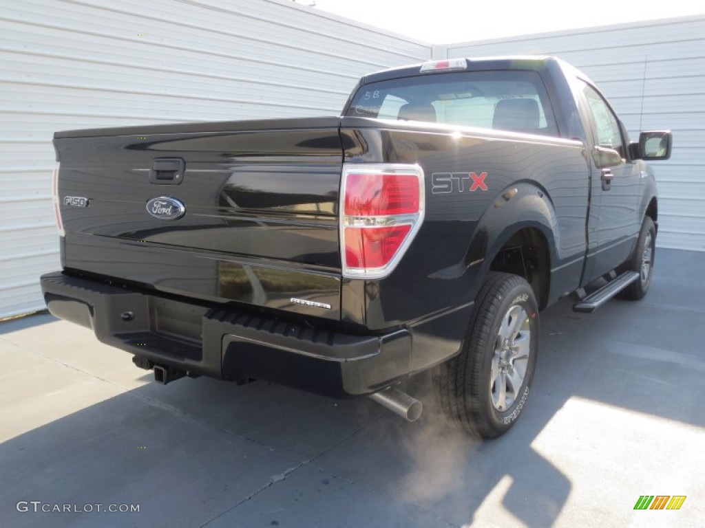 Tuxedo Black Metallic 2013 Ford F150 STX Regular Cab Exterior Photo #74667801