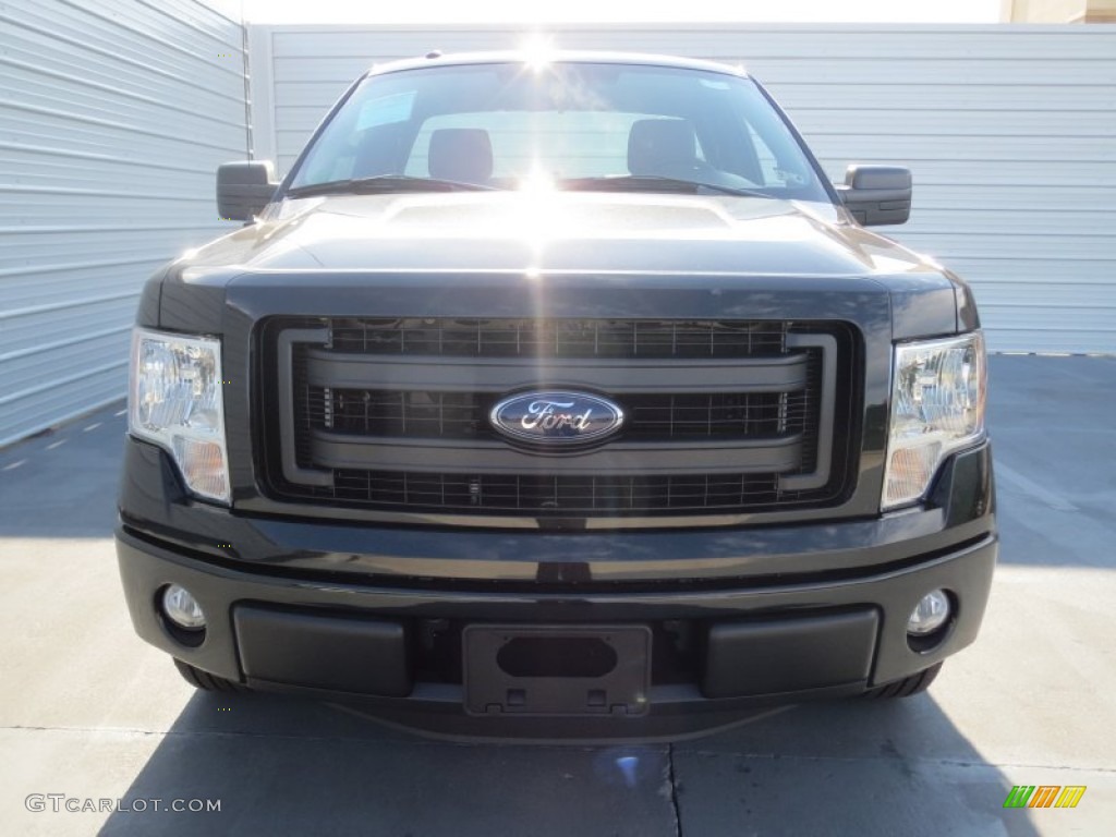 Tuxedo Black Metallic 2013 Ford F150 STX Regular Cab Exterior Photo #74667864