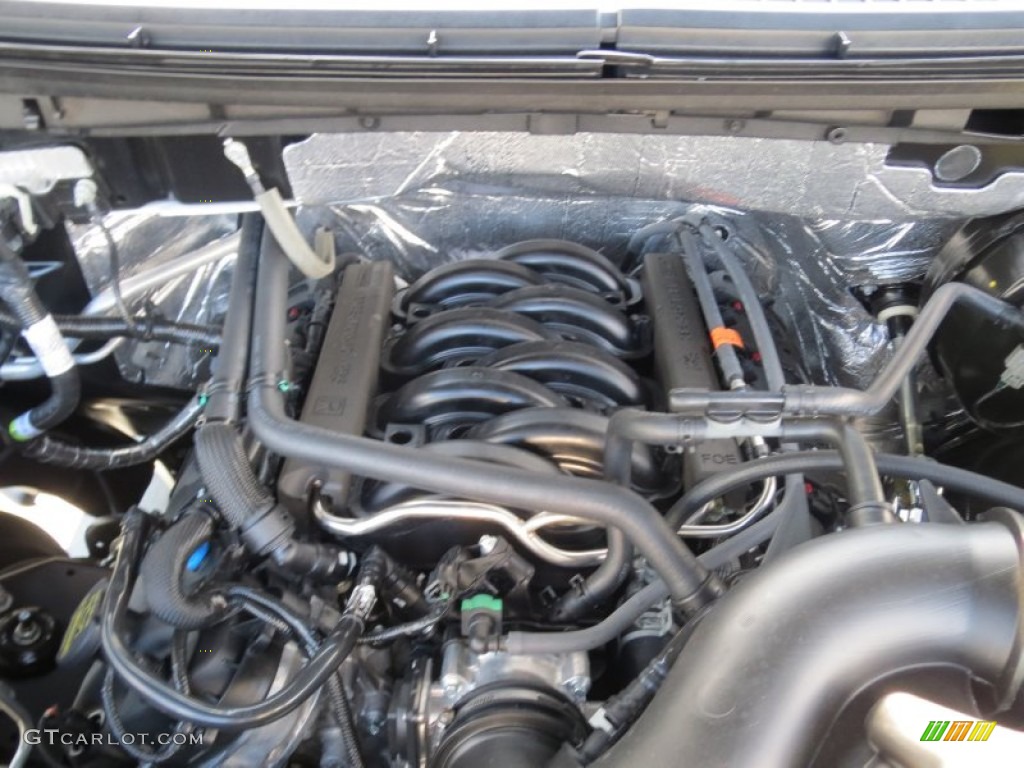 2013 Ford F150 STX Regular Cab 5.0 Liter Flex-Fuel DOHC 32-Valve Ti-VCT V8 Engine Photo #74668047