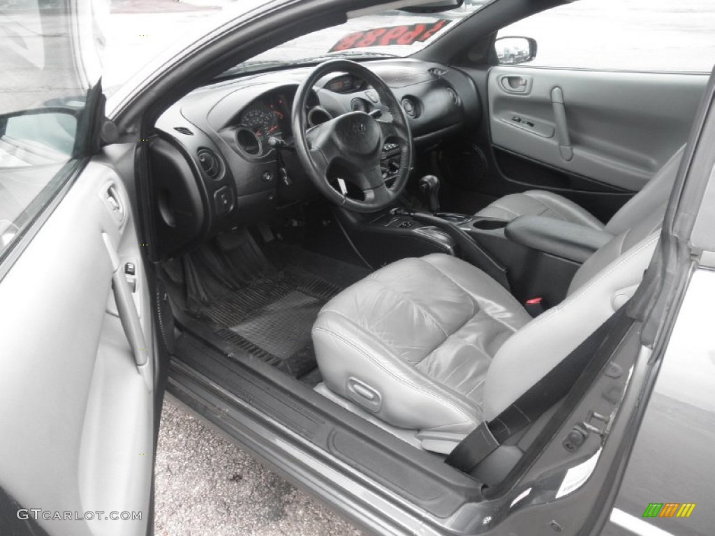 Black/Light Gray Interior 2002 Dodge Stratus R/T Coupe Photo #74668885