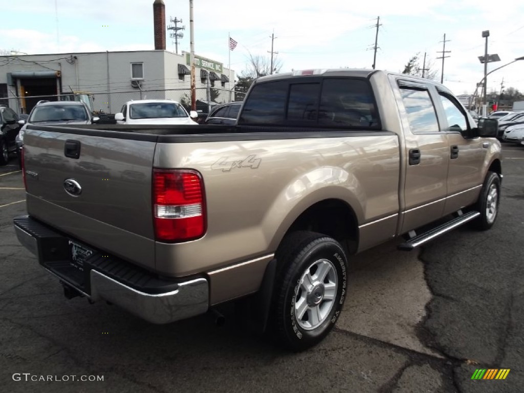 2006 F150 FX4 SuperCrew 4x4 - Arizona Beige Metallic / Tan photo #3