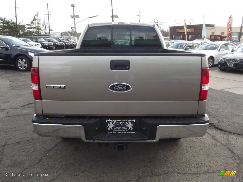 2006 F150 FX4 SuperCrew 4x4 - Arizona Beige Metallic / Tan photo #5