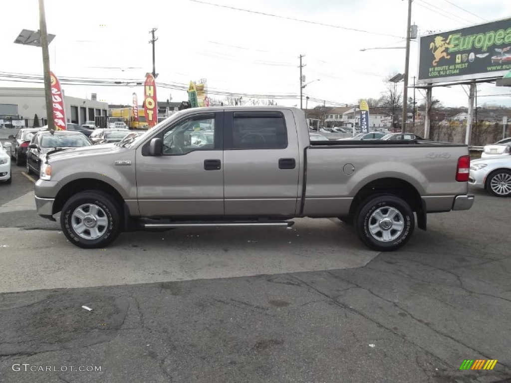 2006 F150 FX4 SuperCrew 4x4 - Arizona Beige Metallic / Tan photo #7