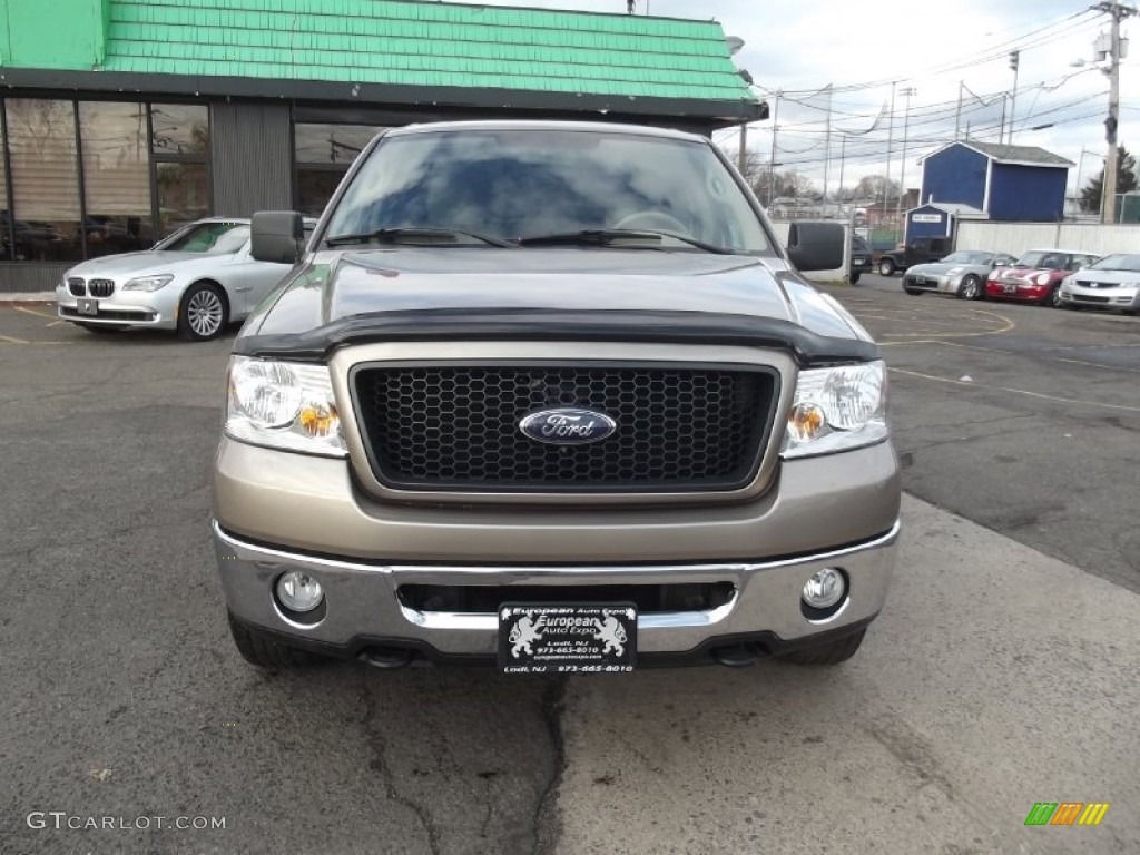 2006 F150 FX4 SuperCrew 4x4 - Arizona Beige Metallic / Tan photo #8