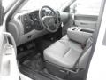Summit White - Sierra 3500HD Regular Cab 4x4 Dump Truck Photo No. 5