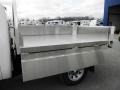 Summit White - Sierra 3500HD Regular Cab 4x4 Dump Truck Photo No. 13