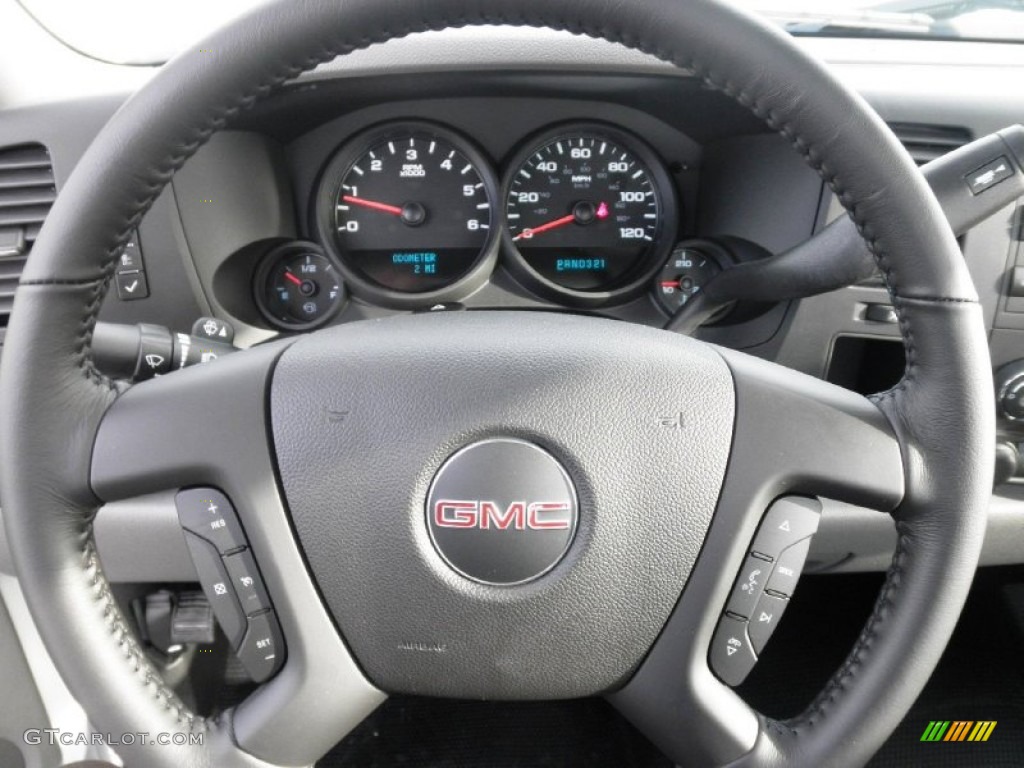 2013 Sierra 1500 Regular Cab - Summit White / Dark Titanium photo #11