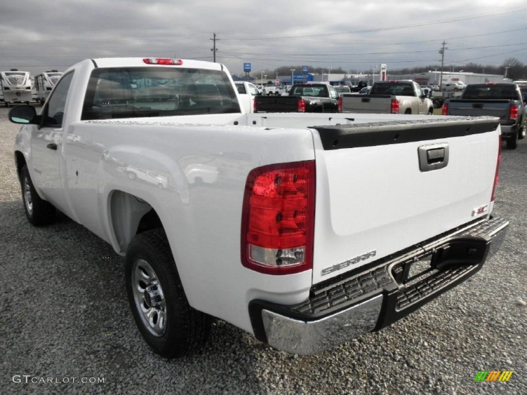 2013 Sierra 1500 Regular Cab - Summit White / Dark Titanium photo #14
