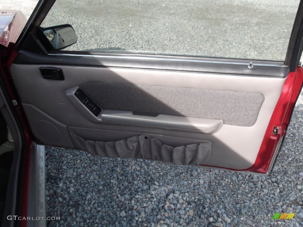 1990 Ford Mustang GT Coupe Titanium Door Panel Photo #74670648