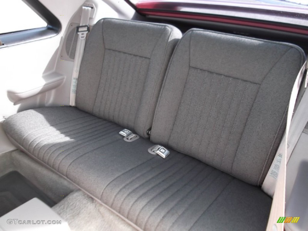 1990 Ford Mustang GT Coupe Rear Seat Photos