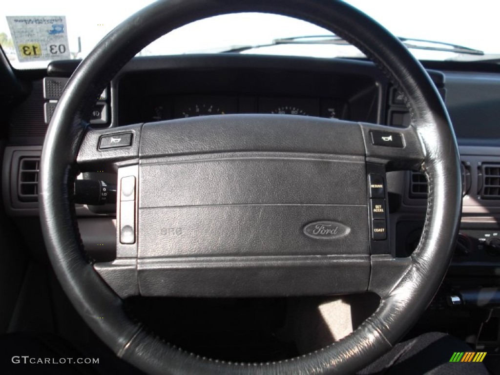 1990 Ford Mustang GT Coupe Steering Wheel Photos