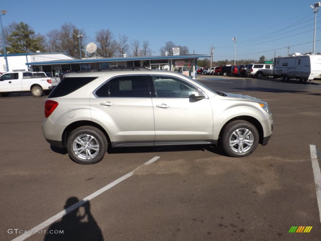 Champagne Silver Metallic 2013 Chevrolet Equinox LT Exterior Photo #74671679