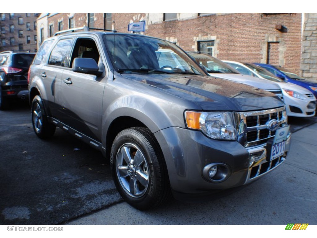 2011 Escape Limited V6 4WD - Sterling Grey Metallic / Charcoal Black photo #6