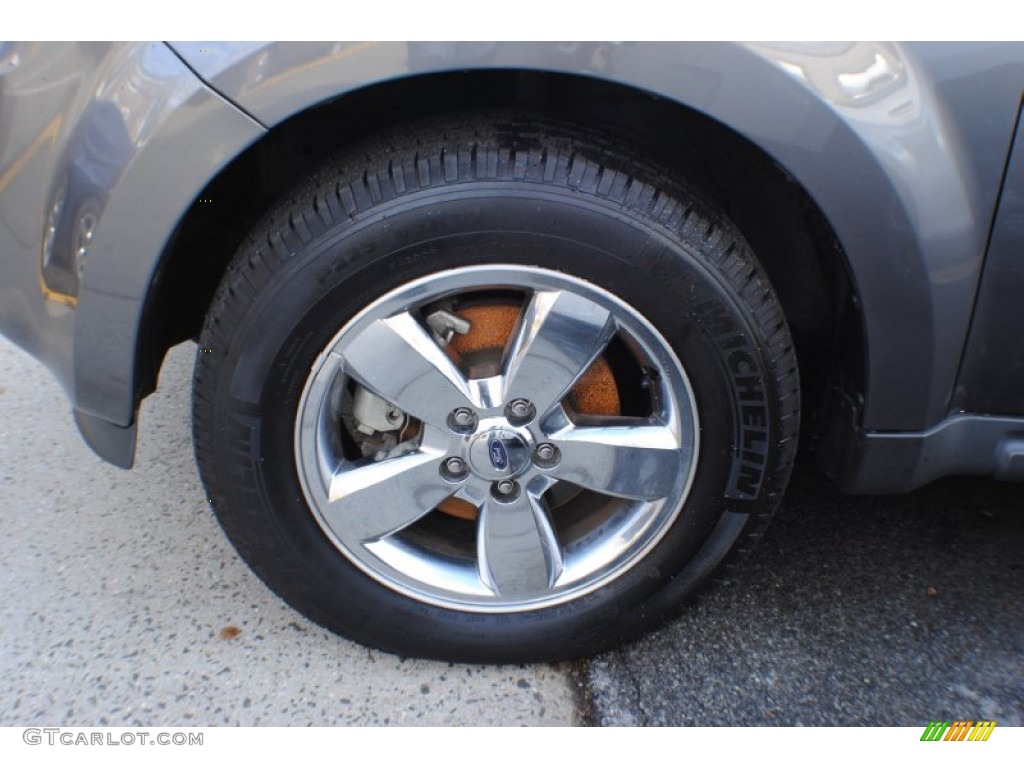 2011 Escape Limited V6 4WD - Sterling Grey Metallic / Charcoal Black photo #7