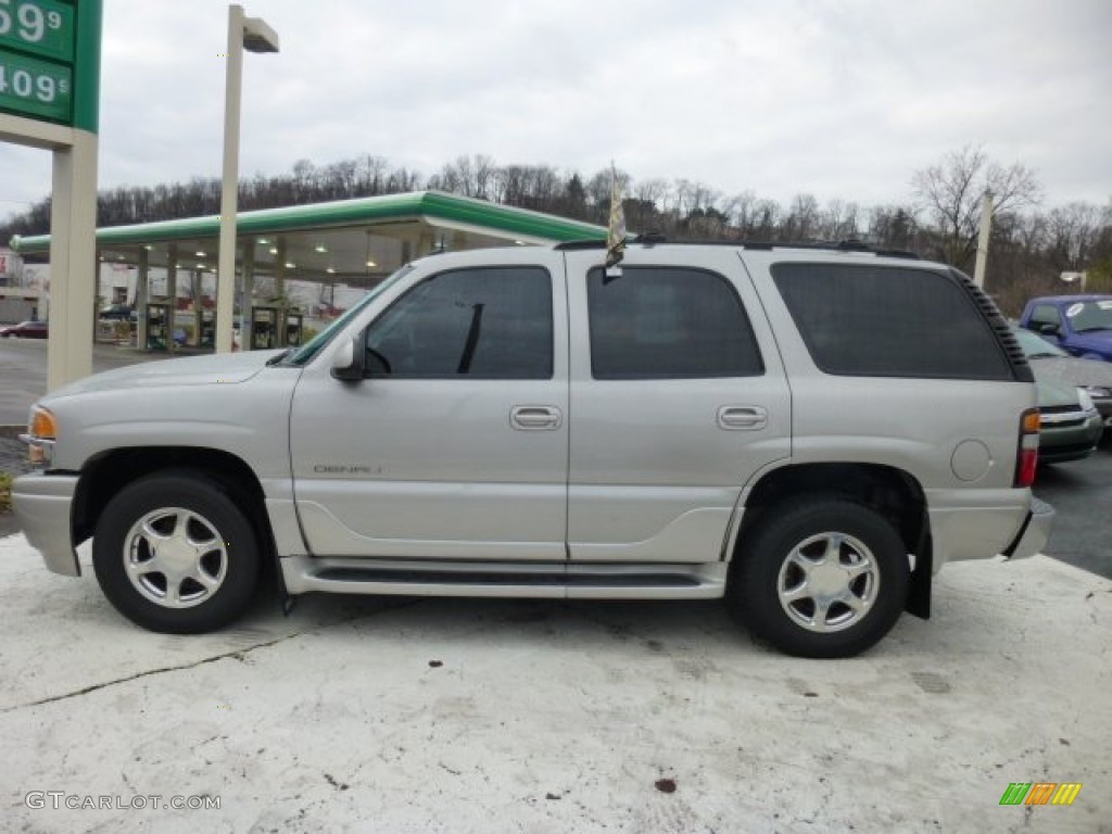 2004 Yukon Denali AWD - Silver Birch Metallic / Stone Gray photo #2