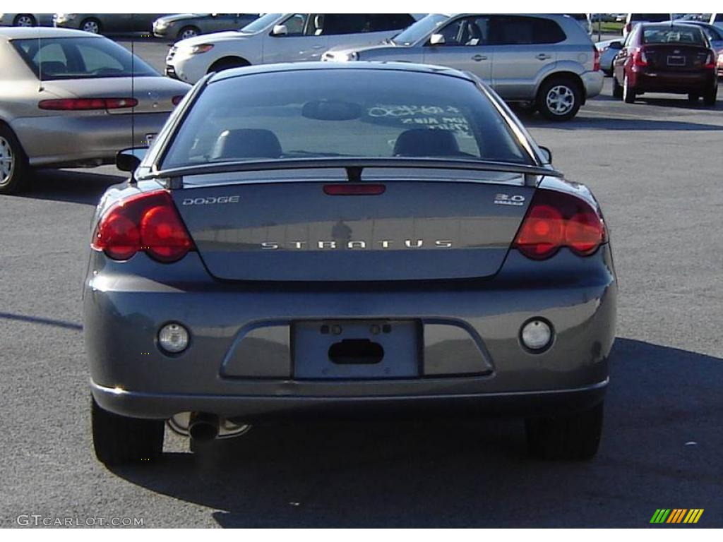 2005 Stratus R/T Coupe - Graphite Metallic / Black photo #4