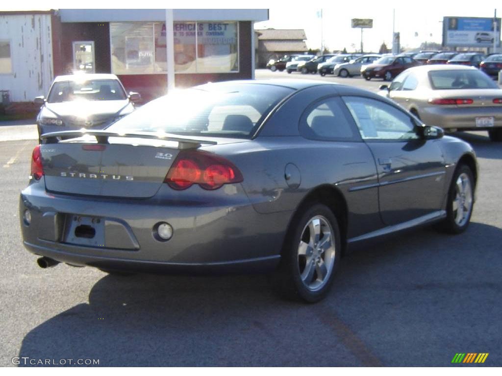 2005 Stratus R/T Coupe - Graphite Metallic / Black photo #5