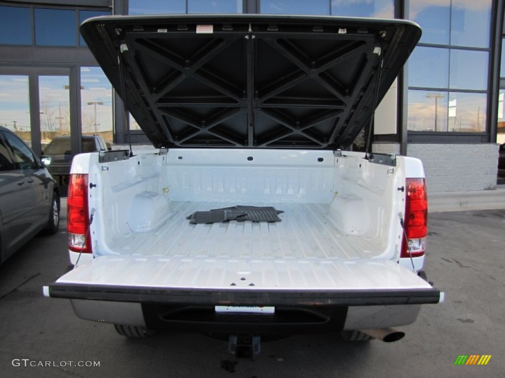 2007 Sierra 2500HD SLE Crew Cab 4x4 - Summit White / Dark Titanium/Light Titanium photo #9