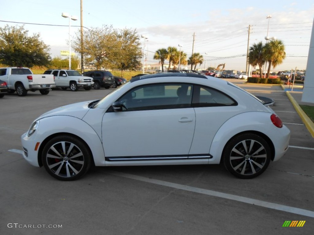 Candy White 2013 Volkswagen Beetle Turbo Exterior Photo #74675673