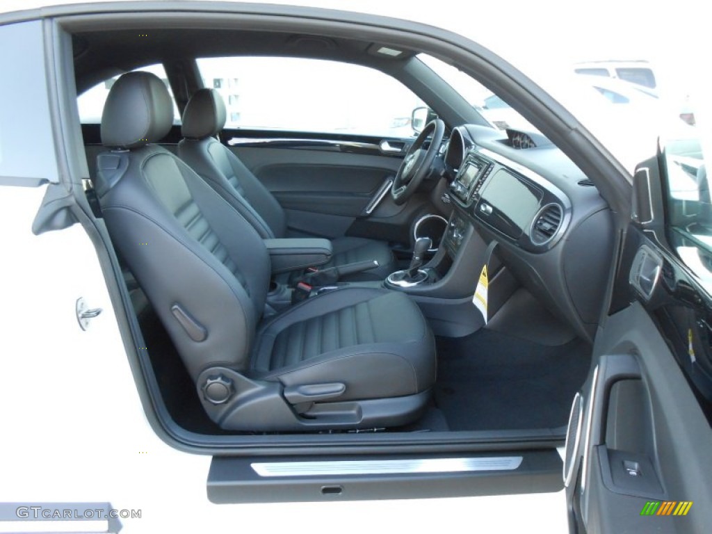 Titan Black Interior 2013 Volkswagen Beetle Turbo Photo #74675810