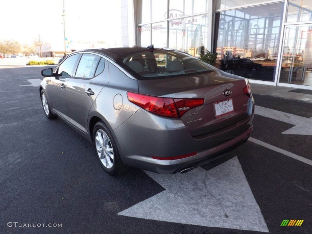 2013 Optima EX - Titanium Silver Metallic / Gray photo #3