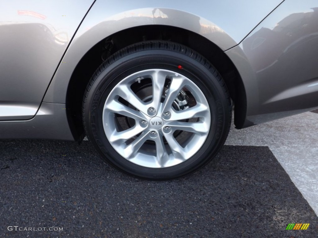 2013 Optima EX - Titanium Silver Metallic / Gray photo #20