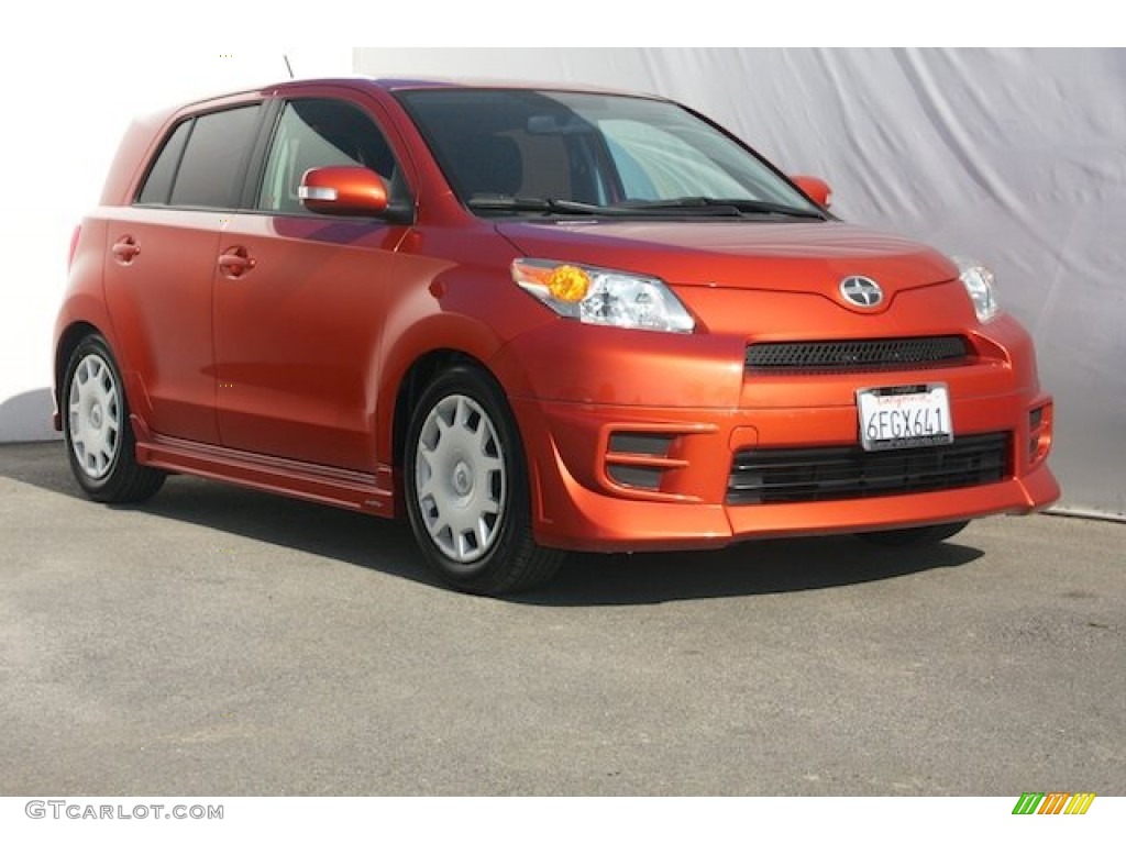 2008 xD Release Series 1.0 - Hot Lava Orange / Charcoal Gray/Lava Orange photo #1