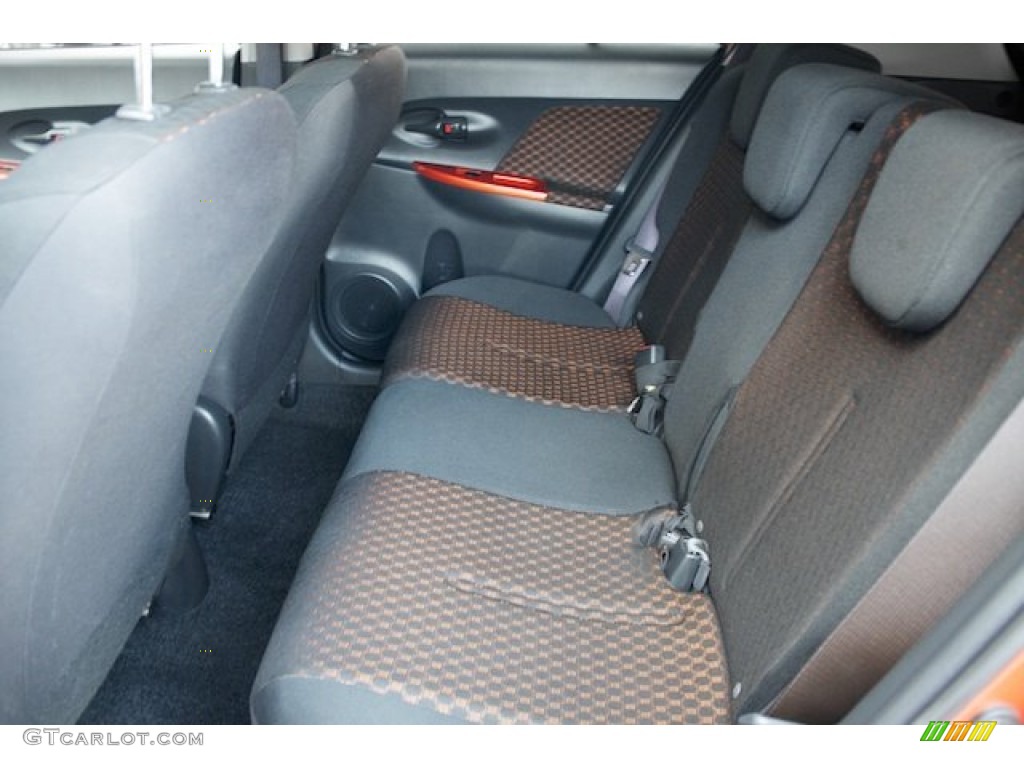 2008 Scion xD Release Series 1.0 Rear Seat Photos