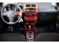 2008 Scion xD Charcoal Gray/Lava Orange Interior Dashboard Photo